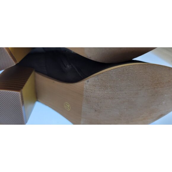 Womens Thigh High Boots Gray Size 7.5 Strech Suede Over Knee Pull On - Picture 14 of 16